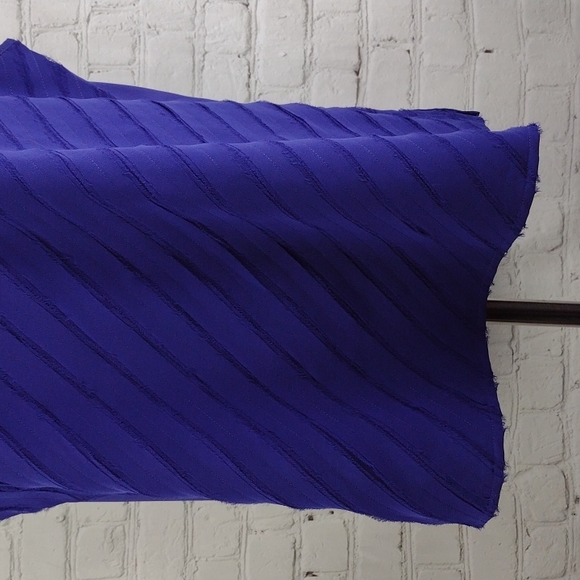 CHICO'S Sleeveless Blouse Top Tank Purple Blue Color  Size 2 - Picture 5 of 7